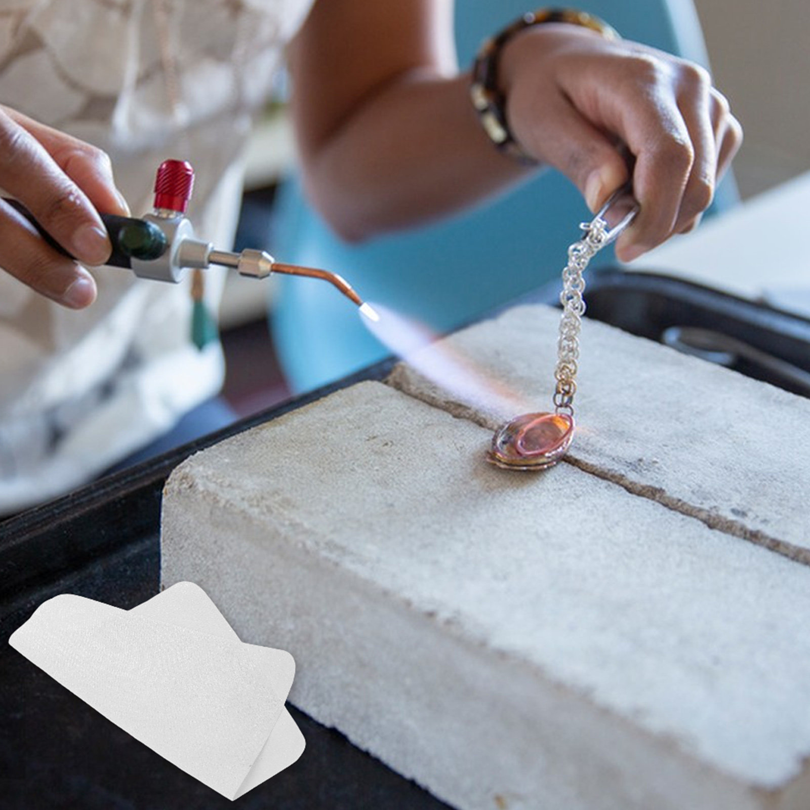 10개입 스웨이드 광택 천, 보석 세척용, 부드러운 재 - Jewelry Polishing Cloth Silver Cleaner 리뷰 및 가격