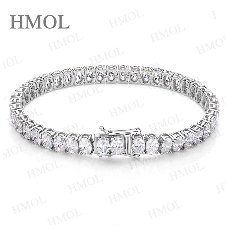 모이사나이트 테니스 팔찌 925 스털링 실버 D 컬러  - Moissanite Tennis Bracelet 925 Sterling 리뷰 및 가격