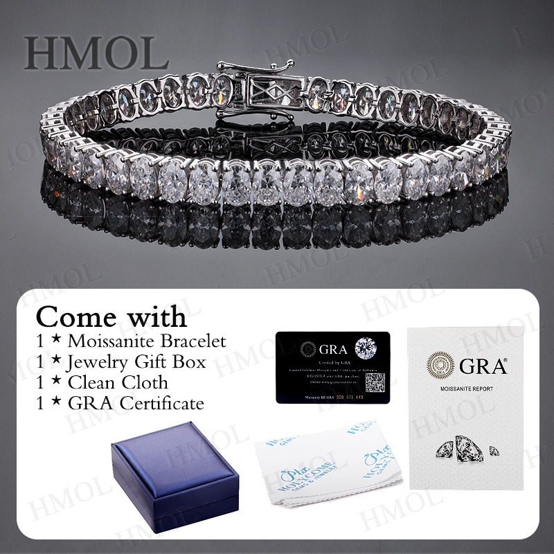 모이사나이트 테니스 팔찌 925 스털링 실버 D 컬러  - Moissanite Tennis Bracelet 925 Sterling 리뷰 및 가격