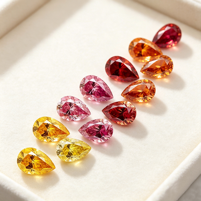 진짜 모이사나이트 페어 컷 0.5-5.0캐럿 랩 다이아 - Gra Certificate Loose Moissanite Stone 리뷰 및 가격