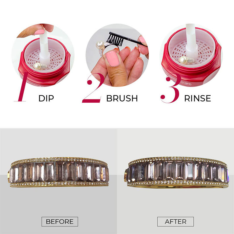 전문가용 섬세한 보석 세정제 236ml 암모니아 무첨가 - Jewelry Polishing Cloth Silver Cleaner 리뷰 및 가격