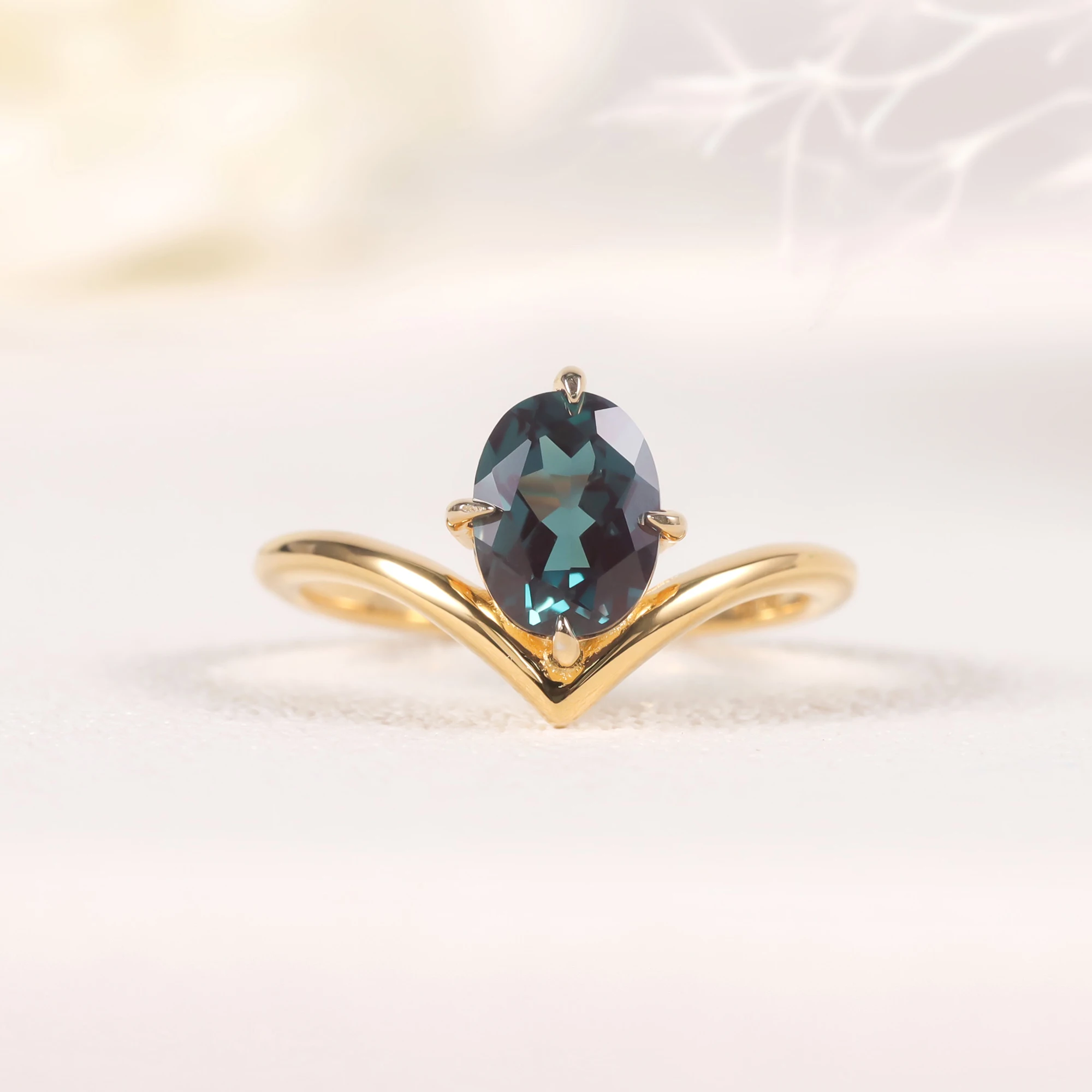 보석 아름다움 14K 금도금 925 스털링 실버 커런덤 - Lab Grown Diamond Ring 14K Gold 리뷰 및 가격
